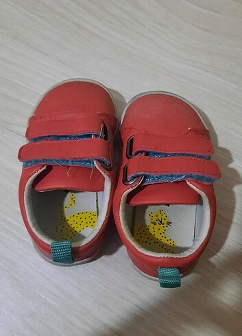 16 Beden kırmızı Renk Ilk adim ayakkabı