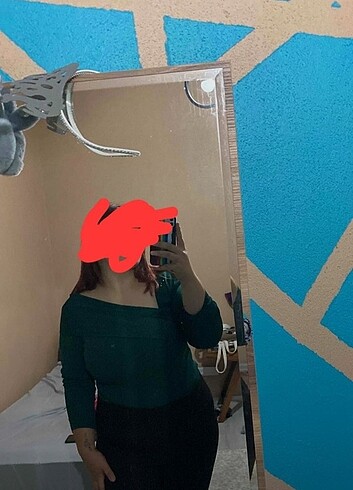 xxl Beden Trendyol curve simetrik bluz