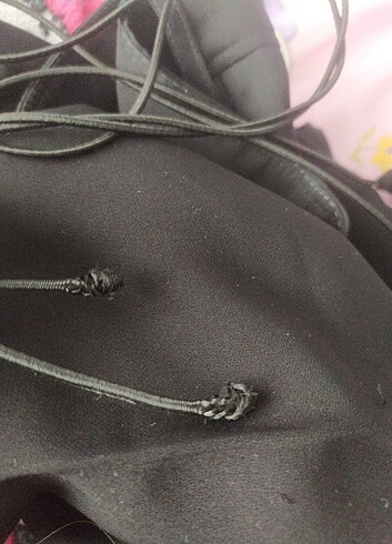 siyah şık elbise - Görsel 5