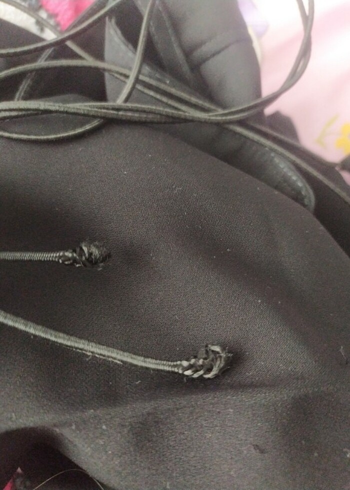 siyah şık elbise  - Görsel 5