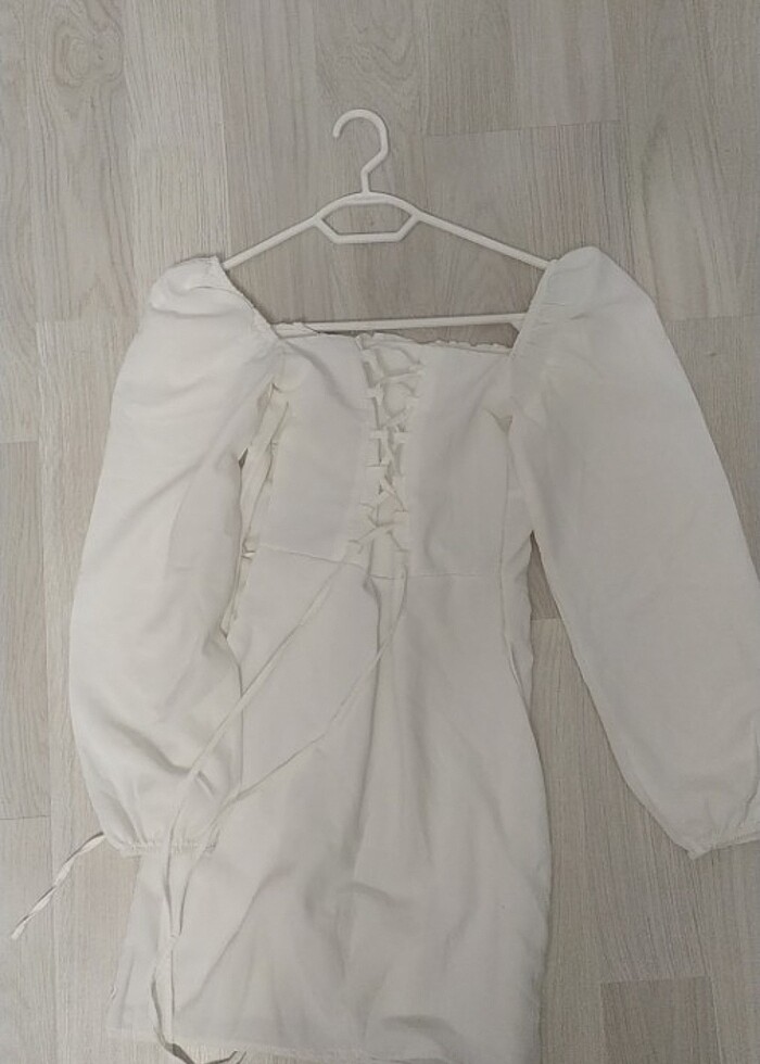 beyaz elbise - Görsel 2