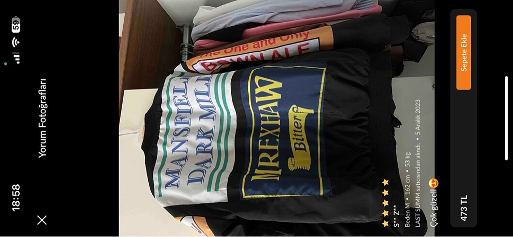 universal Beden bomber ceket