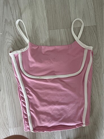 Bershka pembe crop