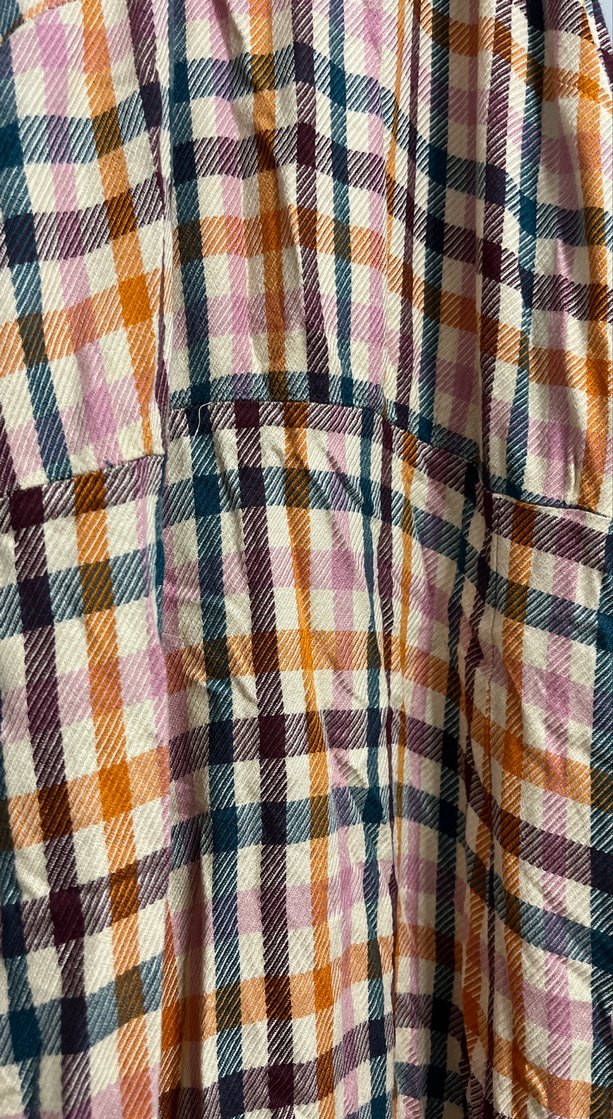 Piliseli, Uzun, Çok Renkli Kadın Elbise - Görsel 2