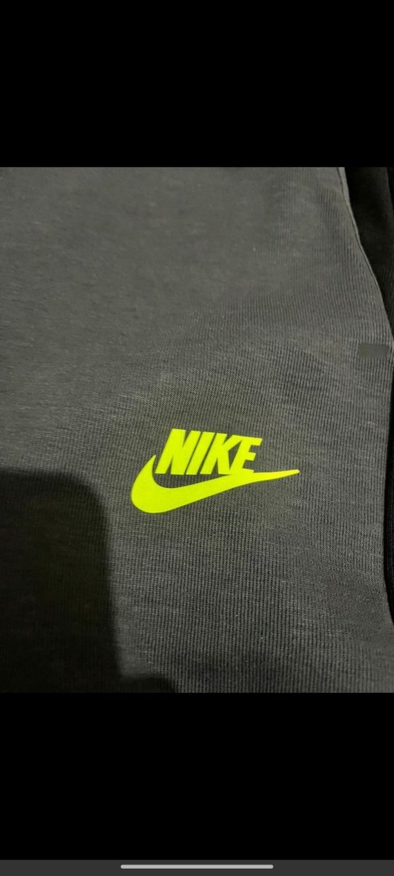 Nike Tech Fleece Siyah Fermuarlı Erkek Eşofman Altı - Görsel 5