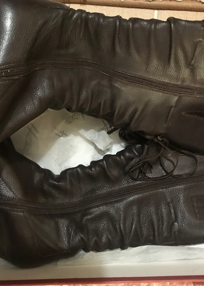 Kahverengi çizme - Görsel 5