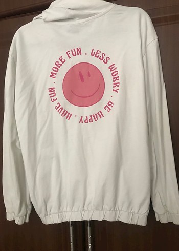 Kız çocuk beyaz hırka - Görsel 3