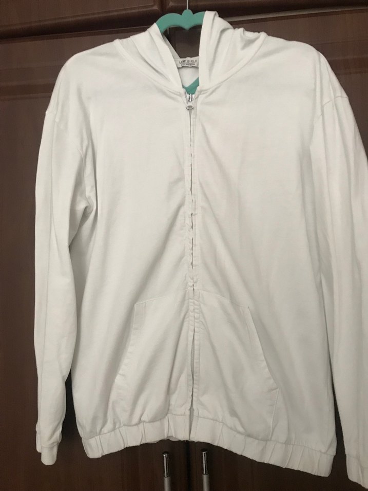 Kız çocuk beyaz hırka - Görsel 4