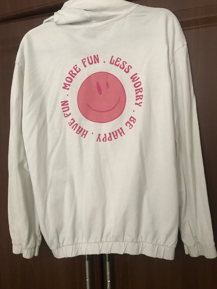 Kız çocuk beyaz hırka - Görsel 3