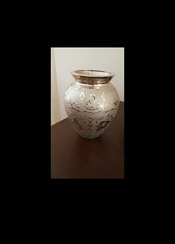  Beden beyaz Renk Decorium vazo 21 cm yukseklik