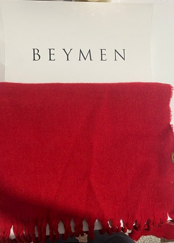 Beymen Kırmızı Şal - Görsel 3