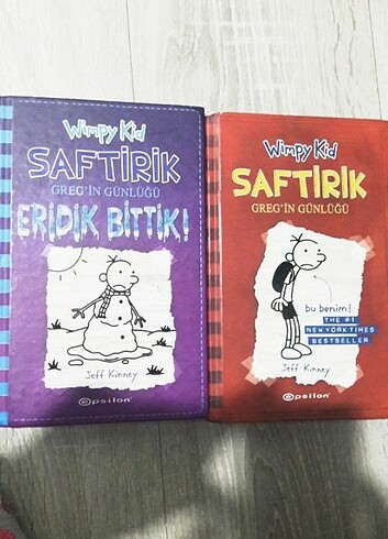 Saftirik eridik bittik saftirik Greg in günlüğü ciltli orjinal