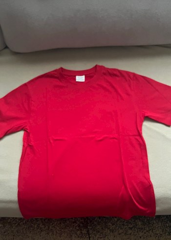 LC Waikiki Canli Kirmizi Basic Tisort