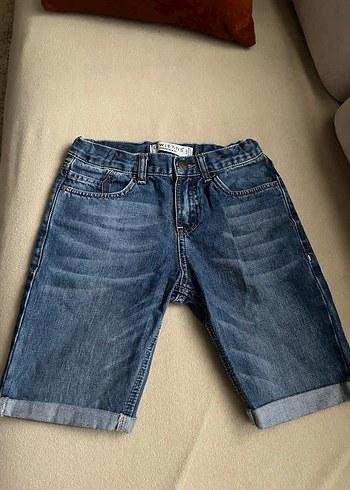 LC Waikiki Mavi Denim Bermuda Sort