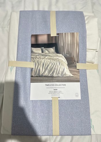 Madame Coco TimeLess Collection Gri Baskılı Çarşaf Seti