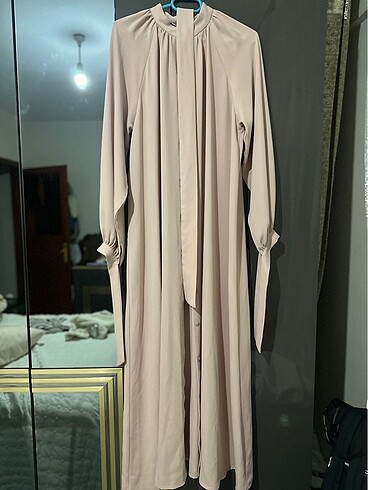 Önü düğmeli elbise - Görsel 2