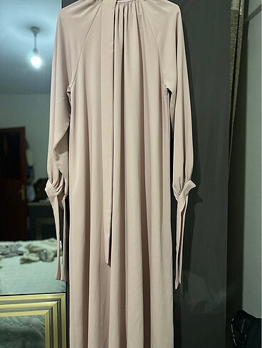 Önü düğmeli elbise - Görsel 4