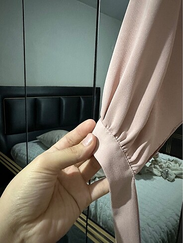 Önü düğmeli elbise - Görsel 5