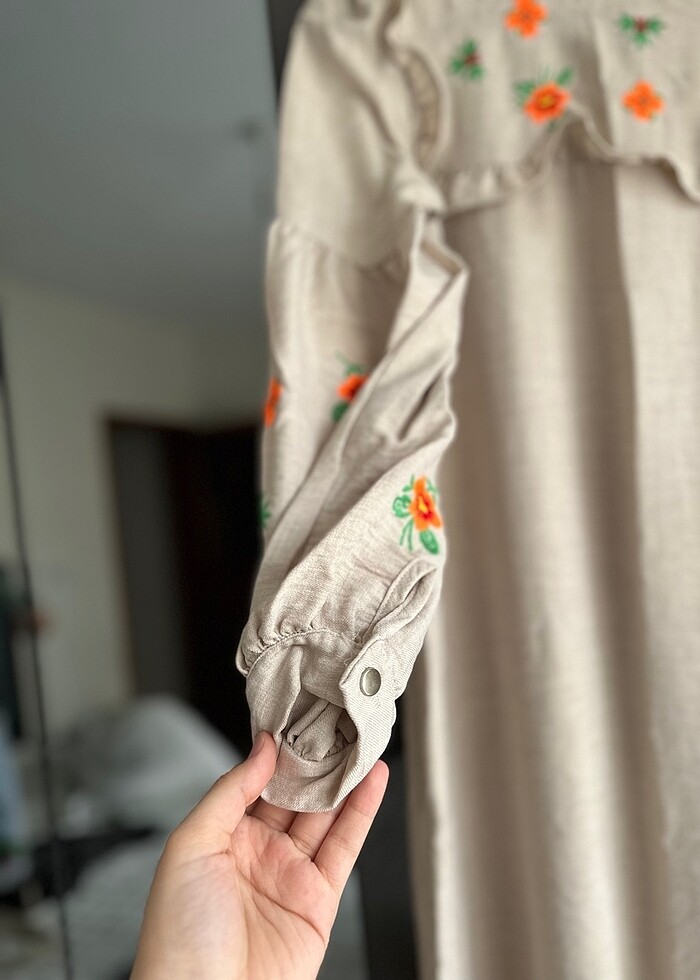 Balon düğmeli kol - Görsel 2