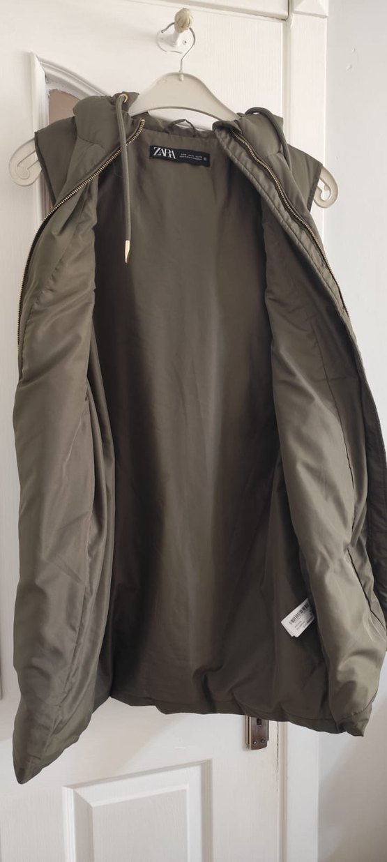 Kadın Kahverengi Fermuarlı Midi Yelek - Görsel 2