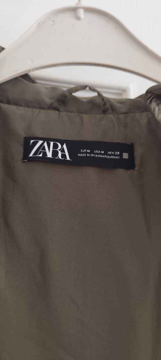 Kadın Kahverengi Fermuarlı Midi Yelek - Görsel 5