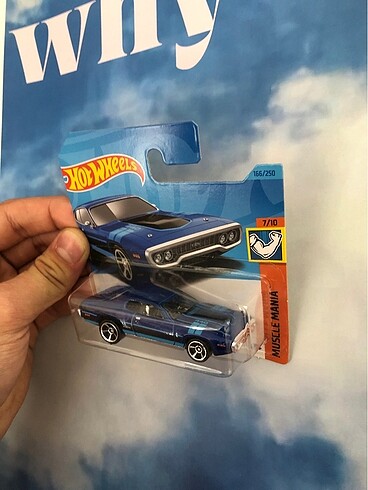 Hot Wheels 71? Polymouth GTX Blue