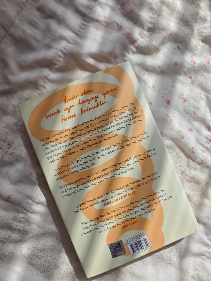 Kaplumbağa Kabuğunda Dünya - John Green - Görsel 2