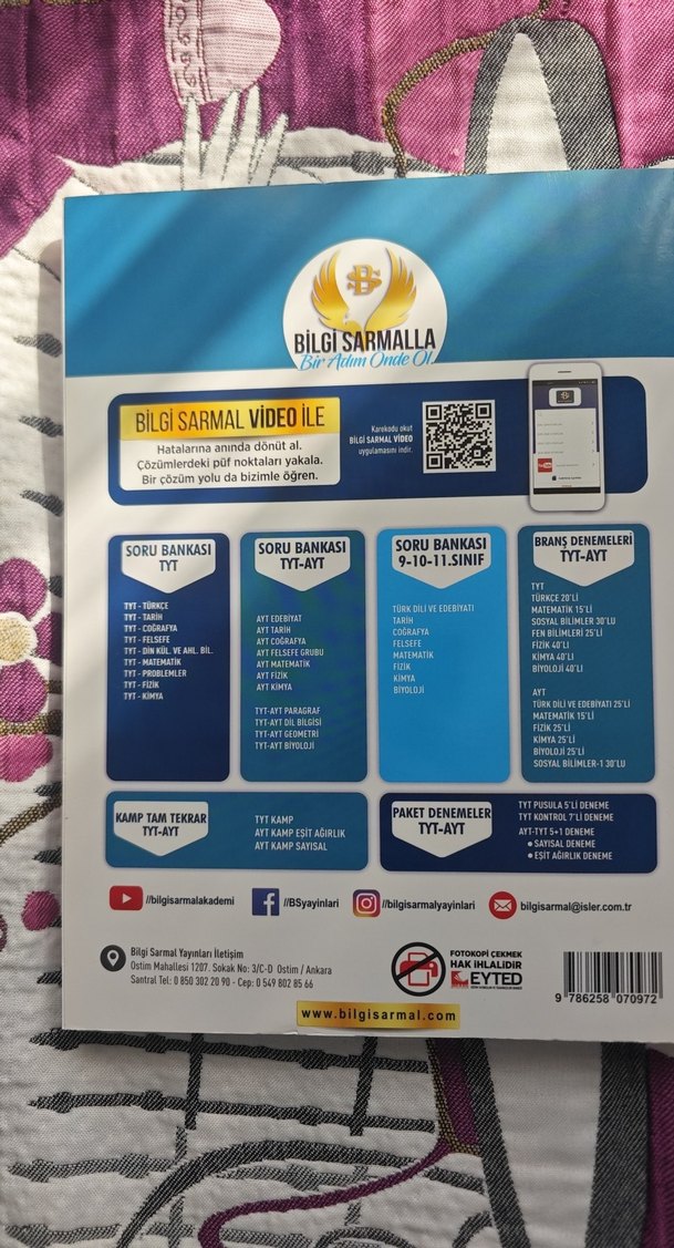 Bilgi Sarmal Matematik TYT Soru Bankası - Görsel 2