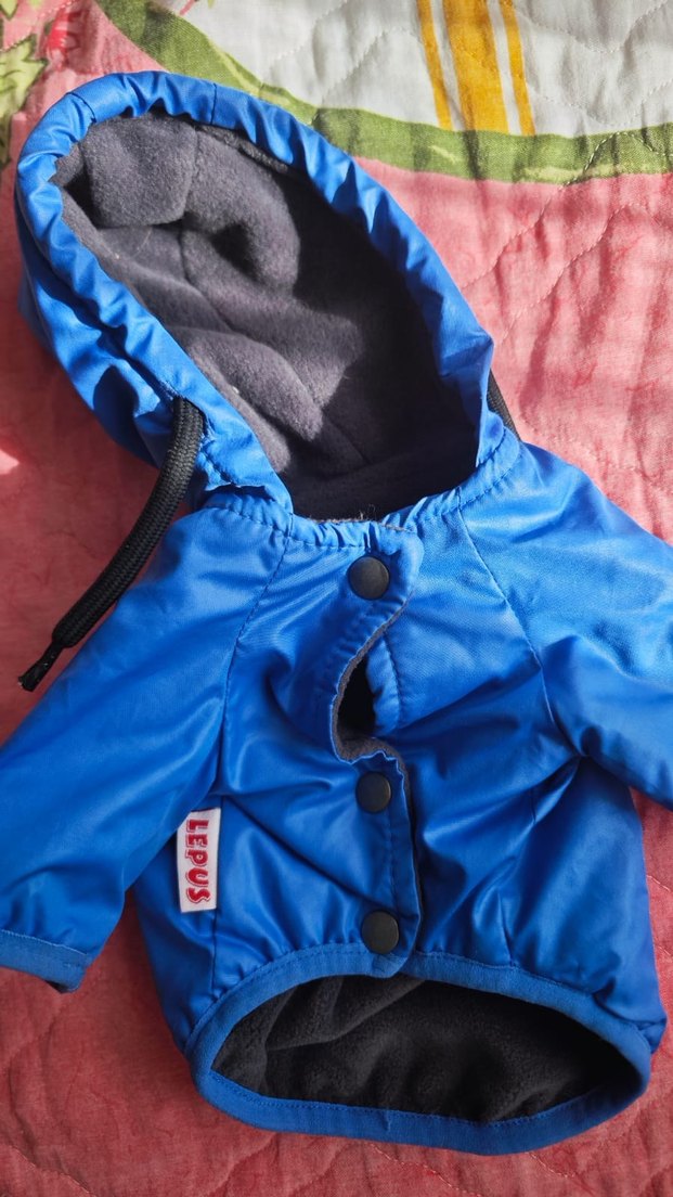 Köpek Polarlı Yağmurluk Mont - Görsel 2