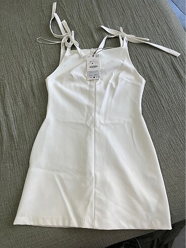 Zara Beyaz Elbise - Görsel 2