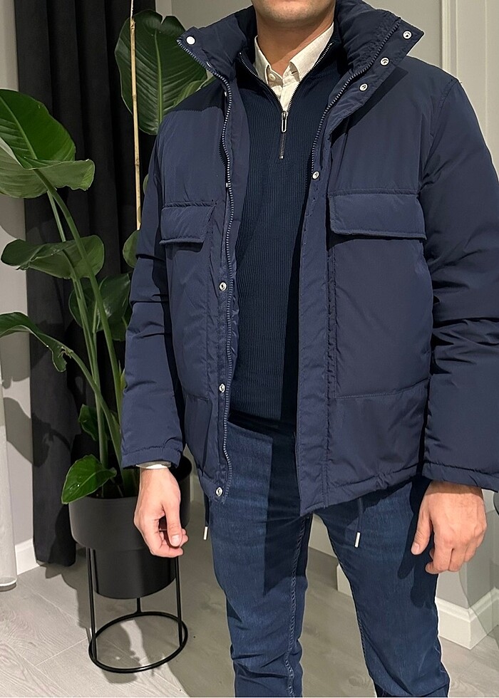 Zara erkek mont - Görsel 5