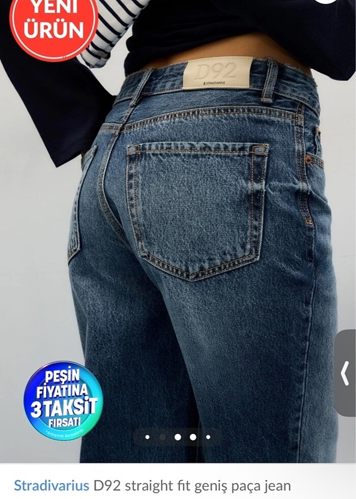 Stradivarius D92 Jean - Görsel 4