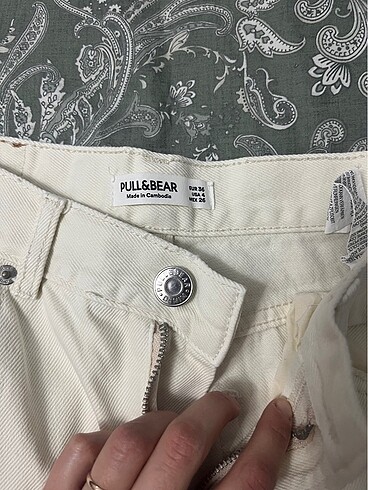 Pull and bear mom jean - Görsel 2