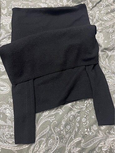 Zara off-shoulder omzu açık kazak bluz - Görsel 4