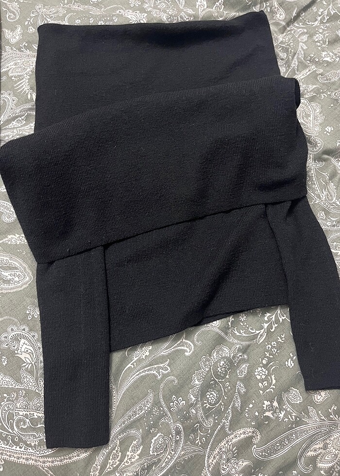 Zara off-shoulder omzu açık kazak bluz - Görsel 4