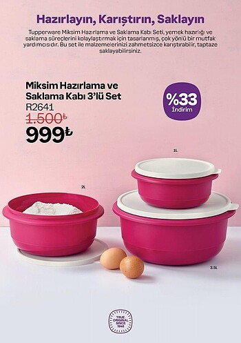 Miksim 3lu kaplar