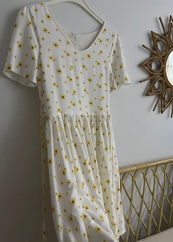 m Beden vintage elbise