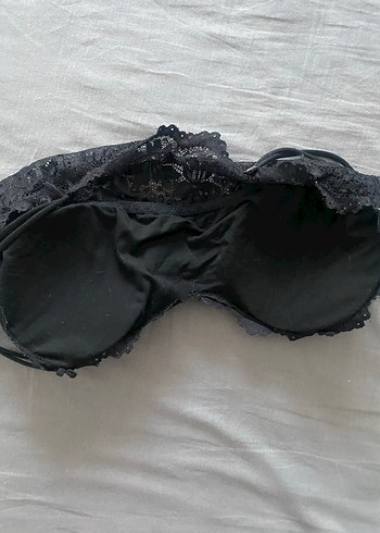 Siyah Dantelli Gotik Bralet - Görsel 2