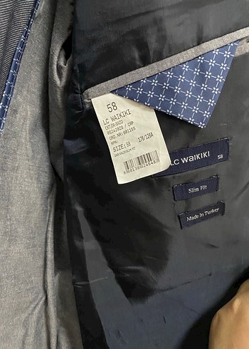 Düğmeli Gri Erkek Ceket - Görsel 3