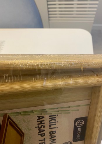 İkili Bambu Ahşap Tepsi Seti - Görsel 4