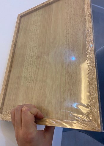 İkili Bambu Ahşap Tepsi Seti - Görsel 5