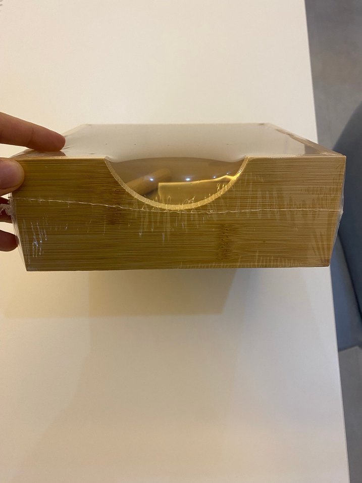 Ahşap peçetelik - Görsel 2