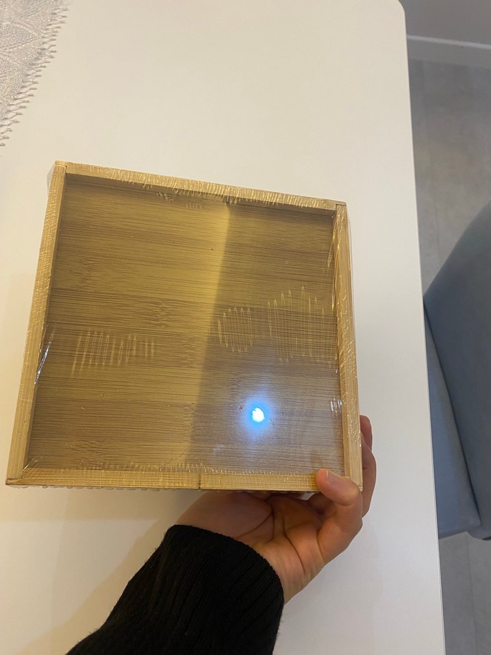 Ahşap peçetelik - Görsel 4