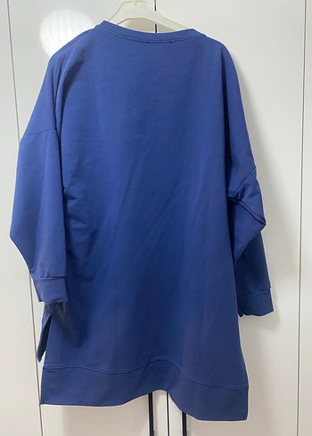 Mavi Oversize Sweatshirt Mini Boy - Görsel 3