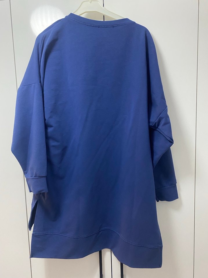 Mavi Oversize Sweatshirt Mini Boy - Görsel 3