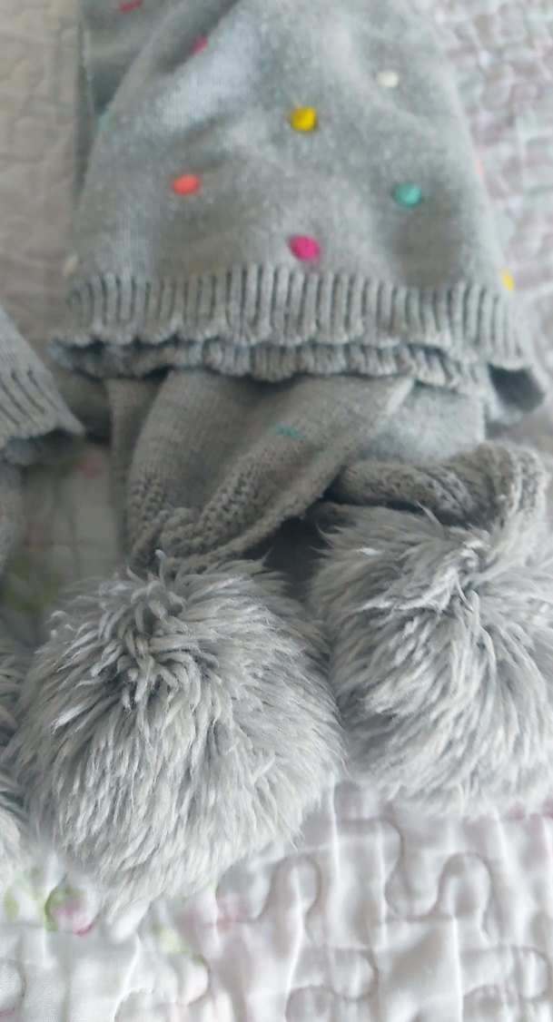 kiz cocuk bere atkı takim - Görsel 3