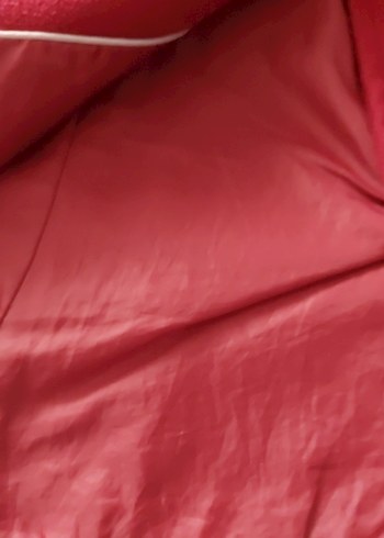 Düğmeli loft marka bordo kaban - Görsel 5