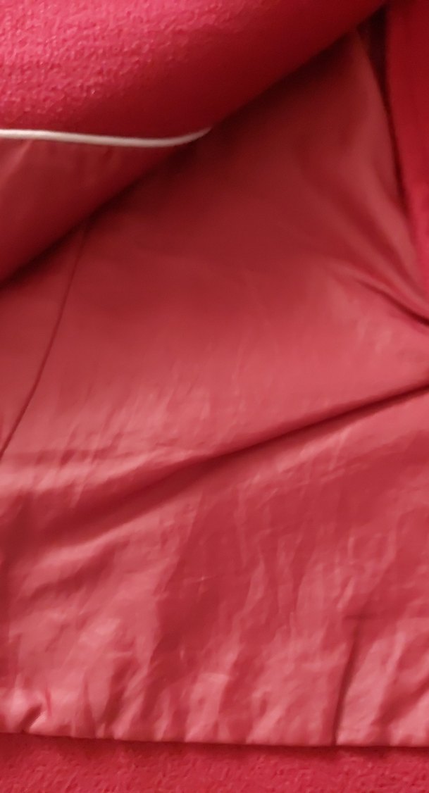 Düğmeli loft marka bordo kaban - Görsel 5