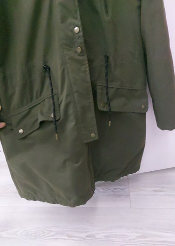 Kadın Haki Mavi parka - Görsel 3