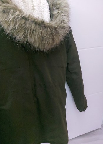 Kadın Haki Mavi parka - Görsel 5